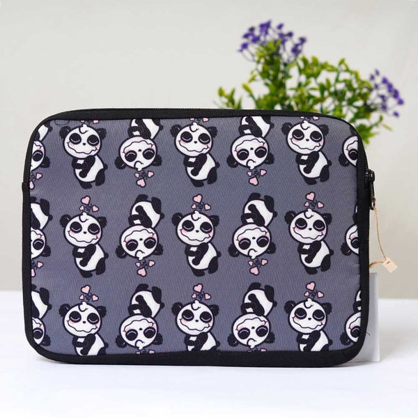 Cute Panda Printed Laptop Sleeve/Cover 11 inch